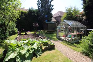 VEGETABLE GARDEN & GREENHOUSE- click for photo gallery